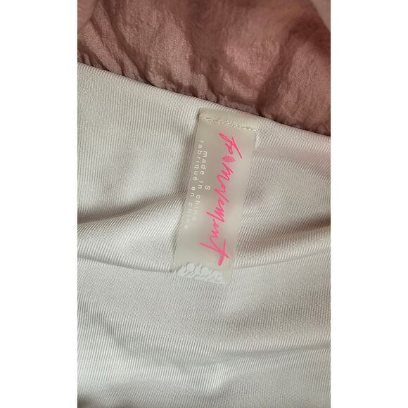 Free people way home shorts high rise elastic waist back pocket lined S purple - Picture 5 of 8